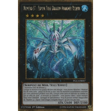 Numéro 37 : Espoir Tissé Dragon Araignée Requin PGL3-FR007