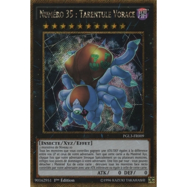 Numéro 35 : Tarentule Vorace PGL3-FR009