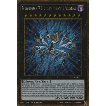 Numéro 77 : Les Sept Péchés PGL3-FR011