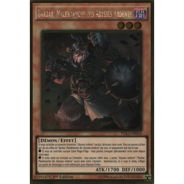 Barbar Malebranche des Abysses Ardents PGL3-FR054