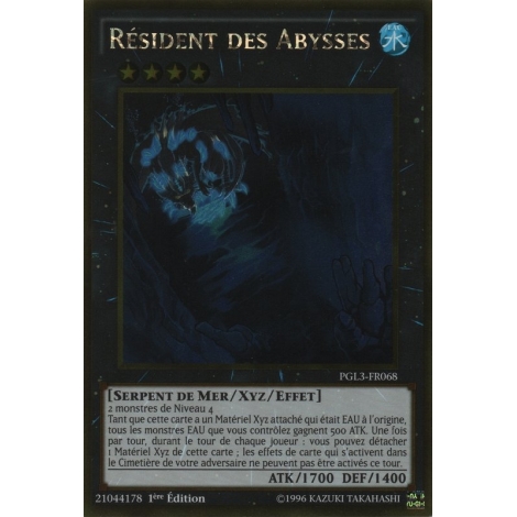 Résident des Abysses PGL3-FR068