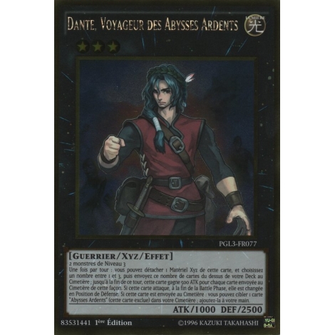 Dante Voyageur des Abysses Ardents PGL3-FR077