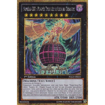 Numéro C88 : Poupée Truquée de Lion du Désastre PGLD-FR021