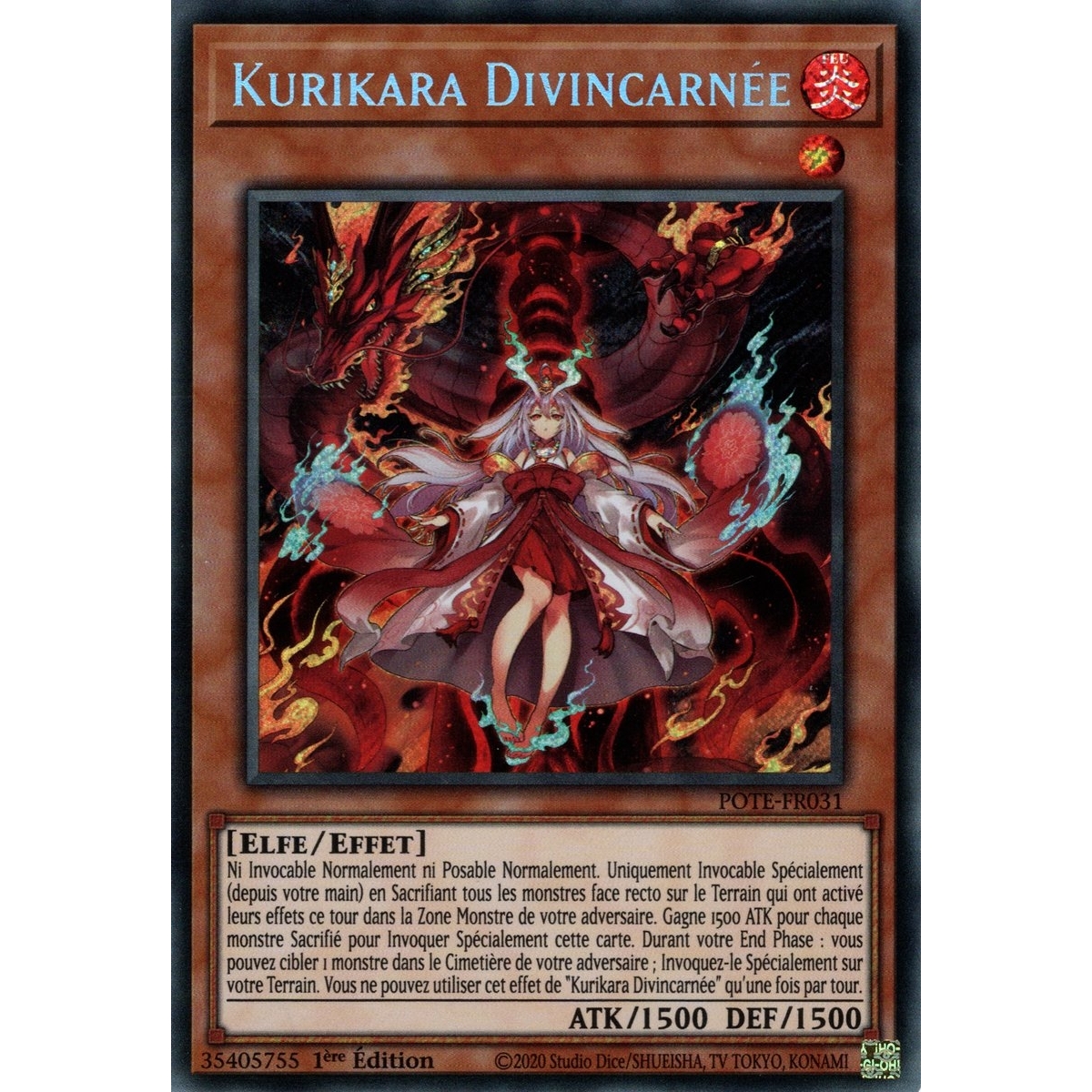 Kurikara Divincarnée POTE-FR031