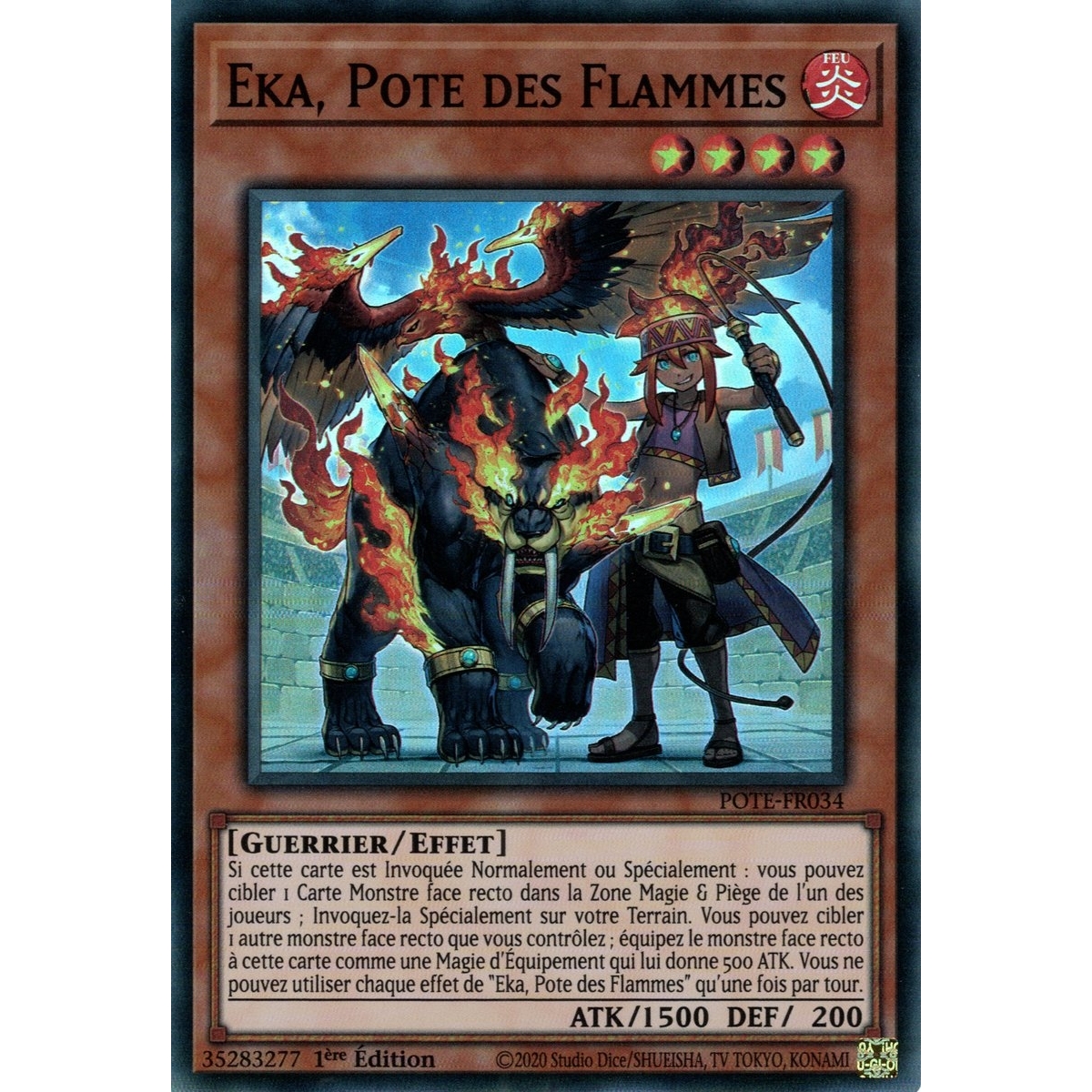 Eka Pote des Flammes POTE-FR034