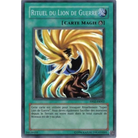 Rituel du Lion de Guerre PP02-FR002