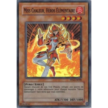 Miss Chaleur HÉROS Élémentaire PP02-FR008