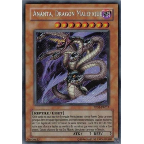 Ananta Dragon Maléfique PP02-FR017