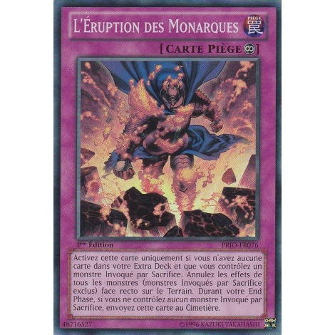 L'Éruption des Monarques PRIO-FR076