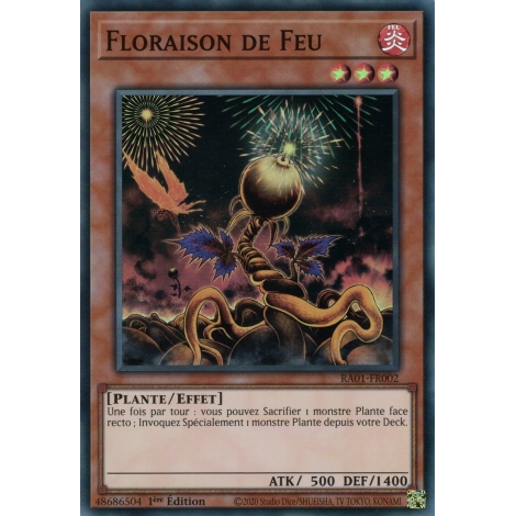 Floraison de Feu RA01-FR002