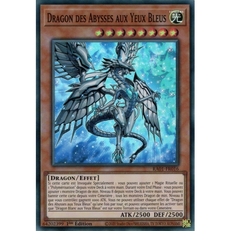 Dragon des Abysses aux Yeux Bleus RA01-FR016