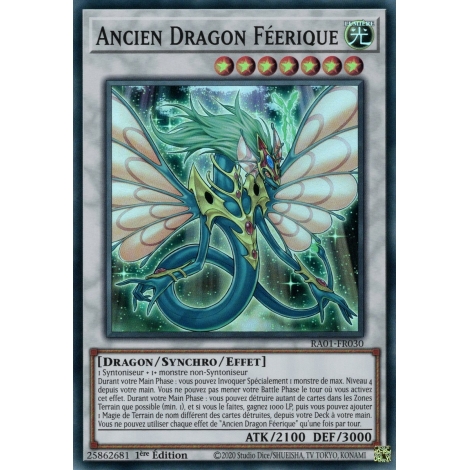 Ancien Dragon Féerique RA01-FR030