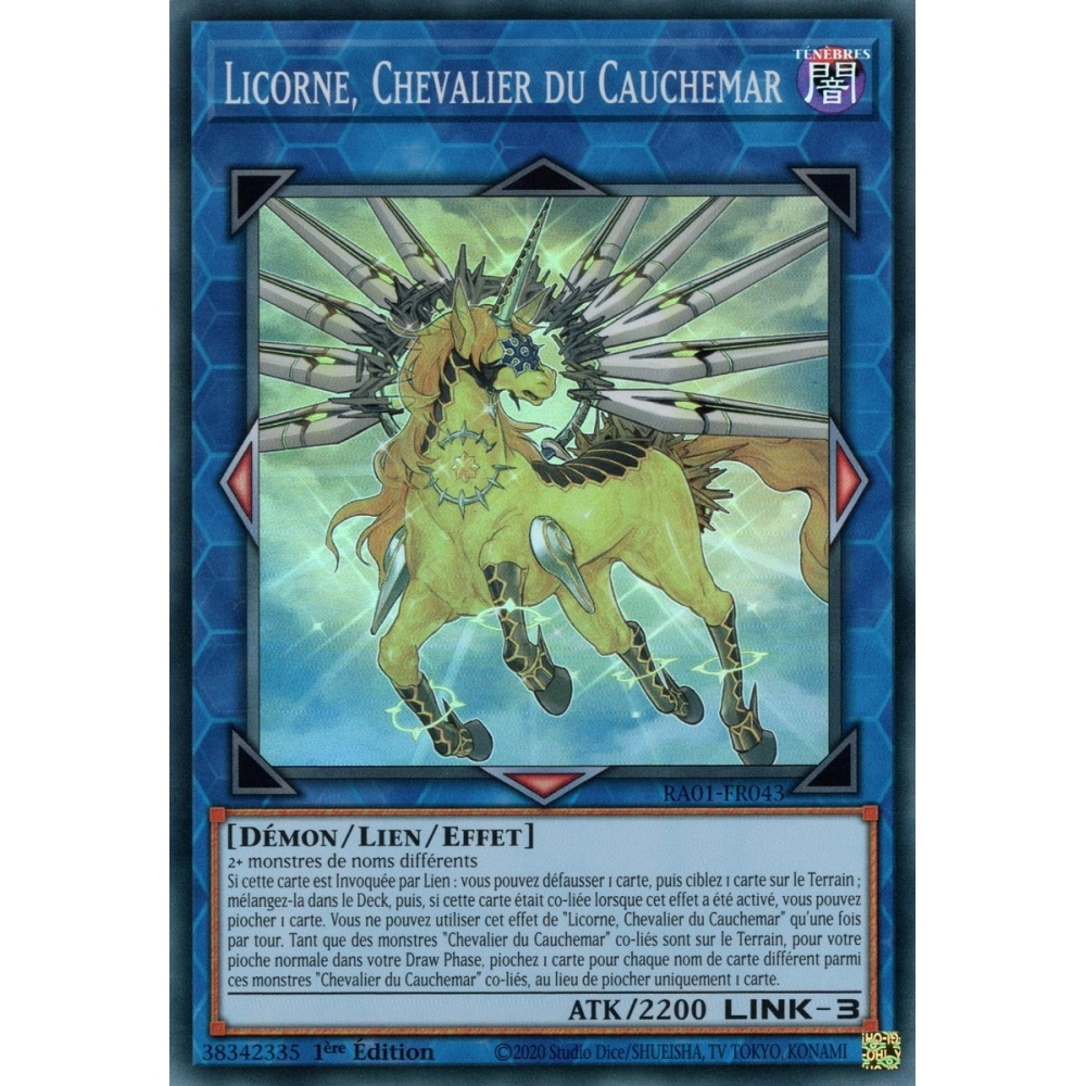 Licorne Chevalier du Cauchemar RA01-FR043