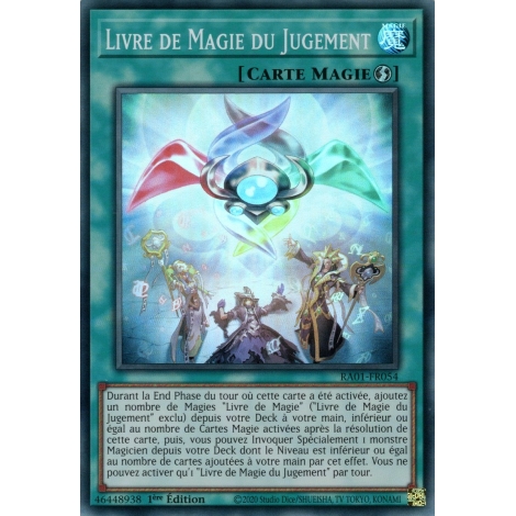 Livre de Magie du Jugement RA01-FR054