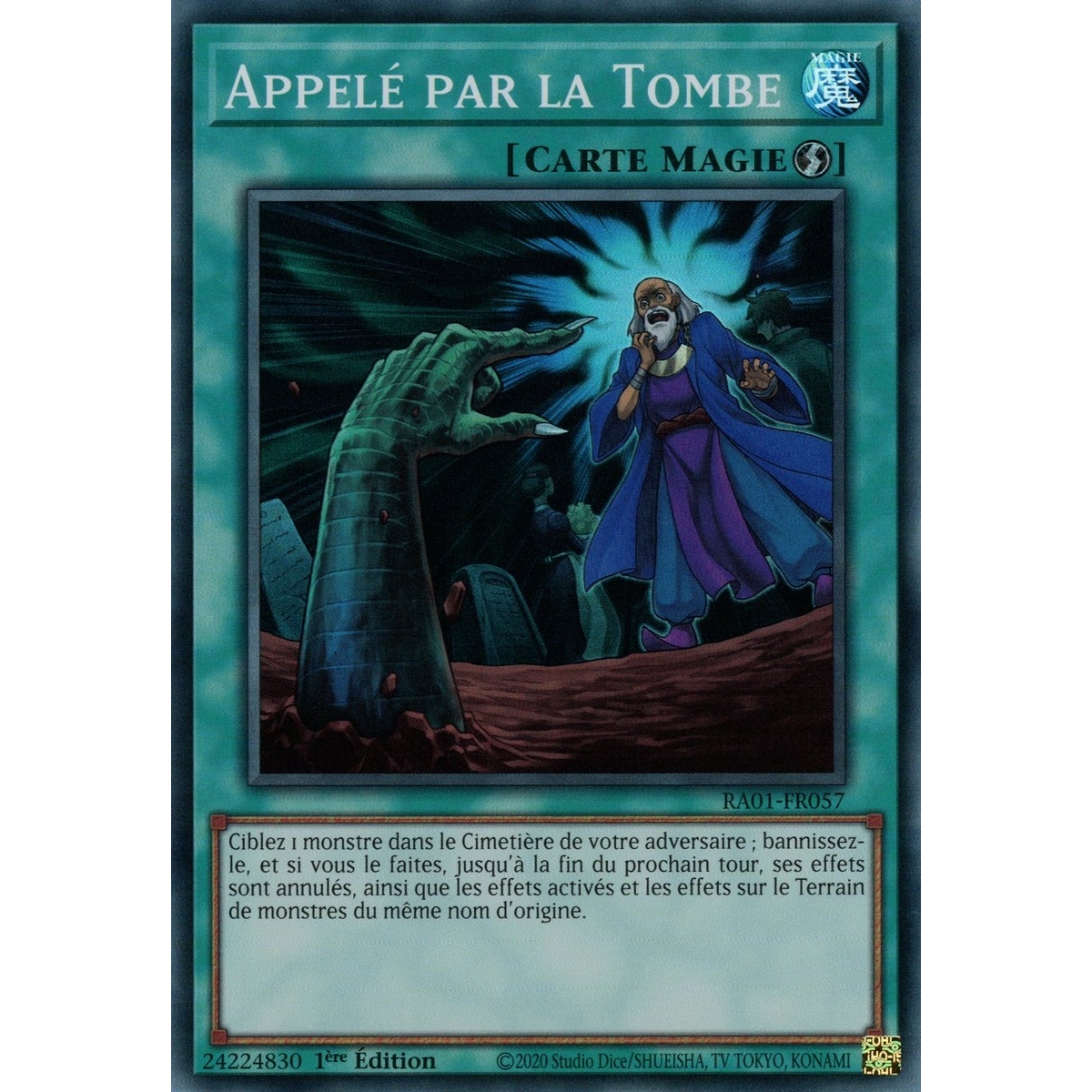 Appelé par la Tombe RA01-FR057