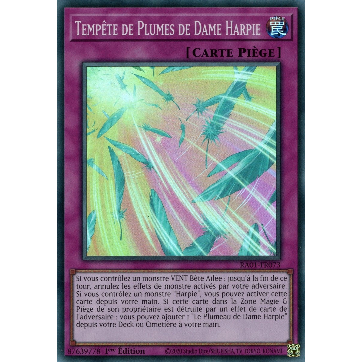 Tempête de Plumes de Dame Harpie RA01-FR073