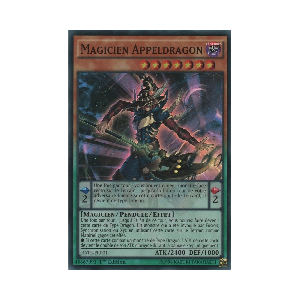 Magicien Appeldragon RATE-FR001