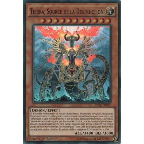 Tierra Source de la Destruction RATE-FR027