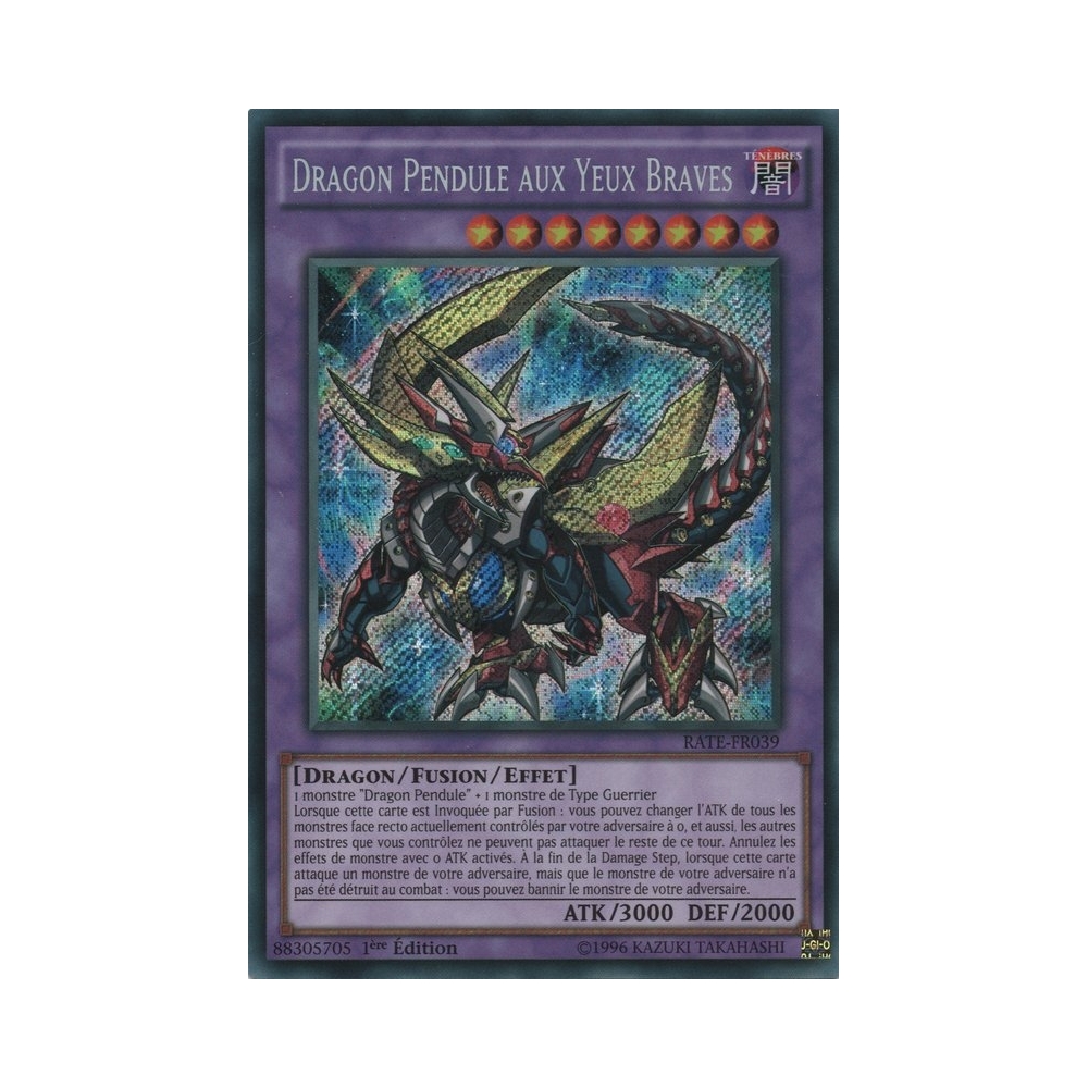 Dragon Pendule aux Yeux Braves RATE-FR039