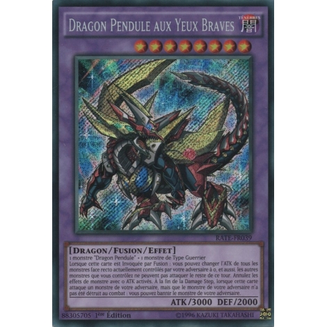 Dragon Pendule aux Yeux Braves RATE-FR039