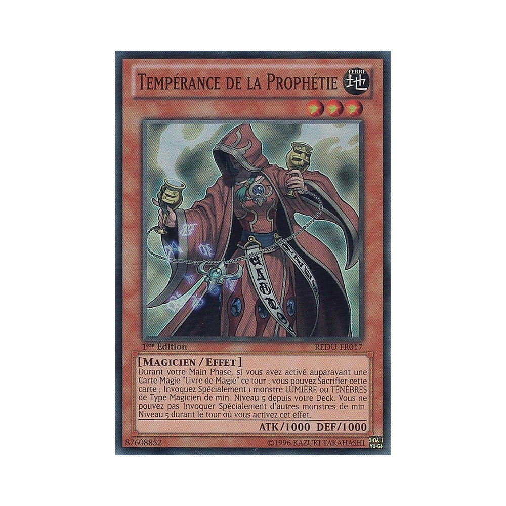 Tempérance de la Prophétie REDU-FR017