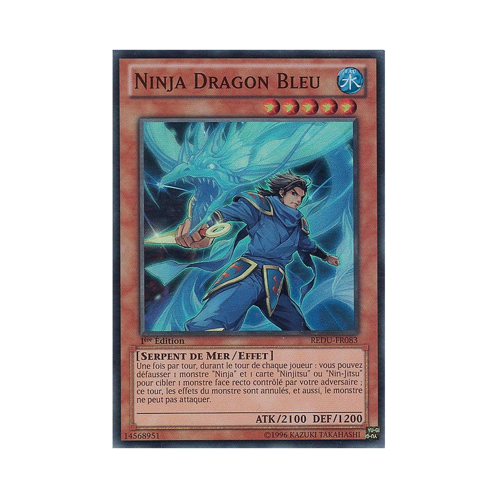Ninja Dragon Bleu REDU-FR083