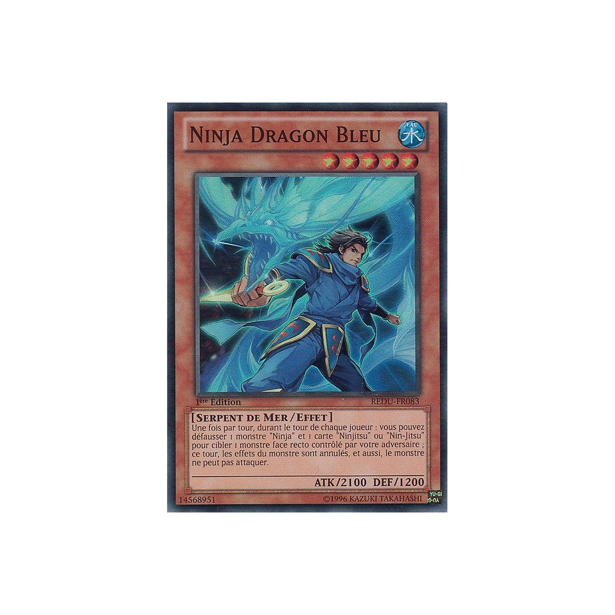 Ninja Dragon Bleu REDU-FR083