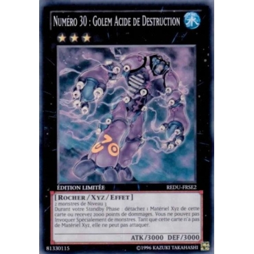 Numéro 30 : Golem Acide de Destruction REDU-FRSE2