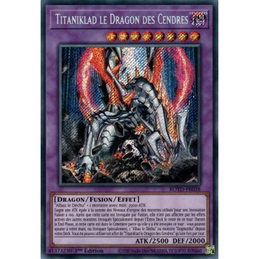 Titaniklad le Dragon des Cendres ROTD-FR038