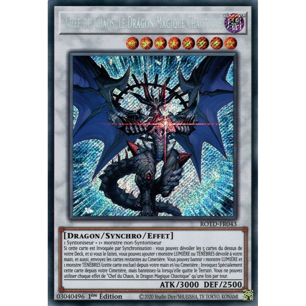 Chef du Chaos le Dragon Magique Chaotique ROTD-FR043