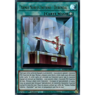 Armes Nobles Inferno;Durendal ROTD-FR053