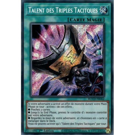 Talent des Triples Tacitques ROTD-FR062