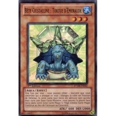 Bête Cristalline : Tortue d'Émeraude RYMP-FR042