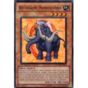 Bête Cristalline : Mammouth d'Ambre RYMP-FR044