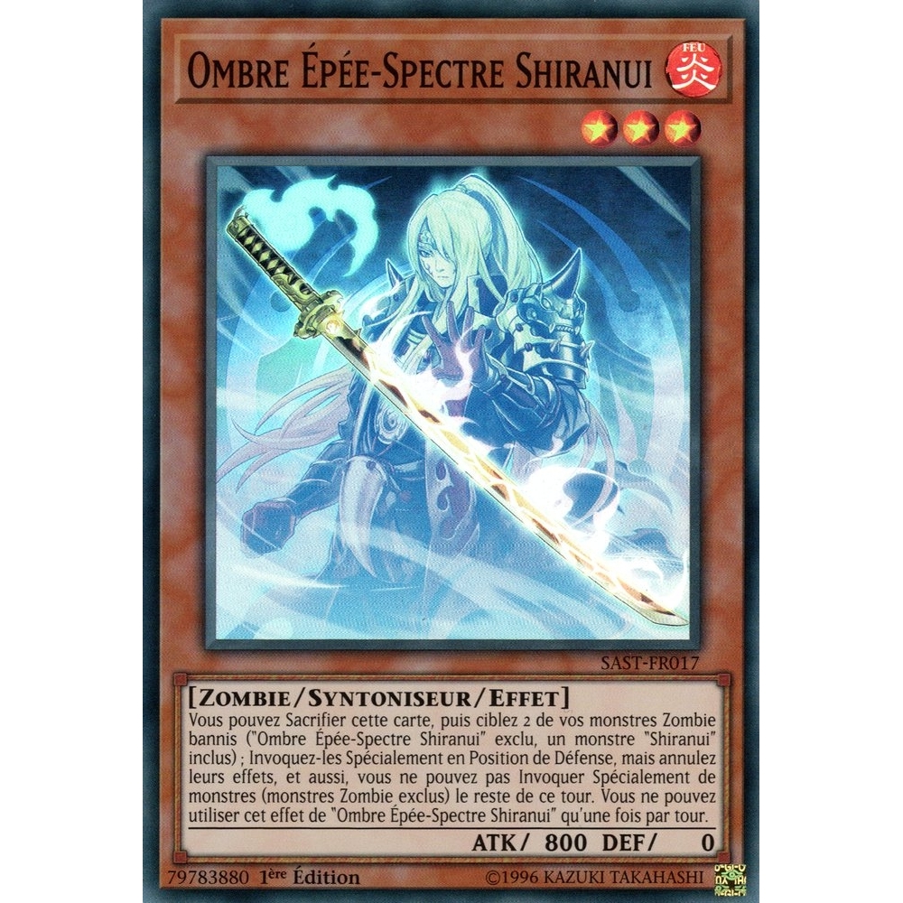 Ombre Épée-Spectre Shiranui SAST-FR017