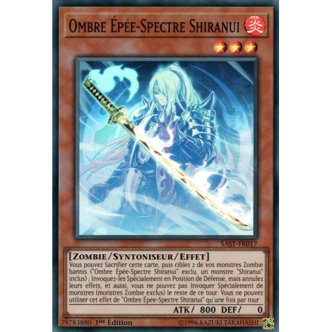 Ombre Épée-Spectre Shiranui SAST-FR017