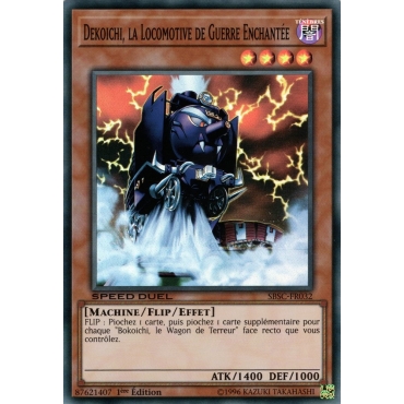 Dekoichi la Locomotive de Guerre Enchantée SBSC-FR032