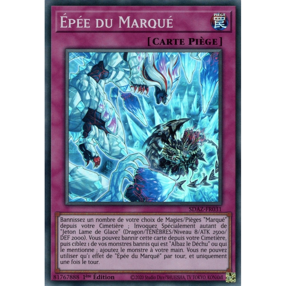 Épée du Marqué SDAZ-FR031