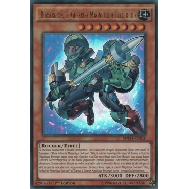 Berserkion le Guerrier Magnétique Électrique SDMY-FR004