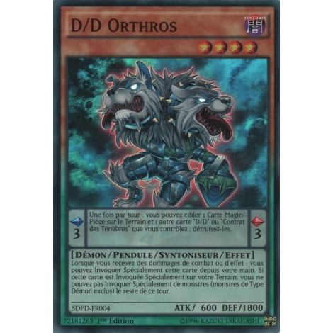 D/D Orthros SDPD-FR004