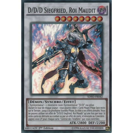 D/D/D Siegfried Roi Maudit SDPD-FR042