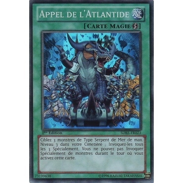 Appel de l'Atlantide SDRE-FR023