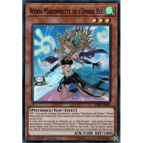 Wendi Marionnette de l'Ombre Ree SDSH-FR002