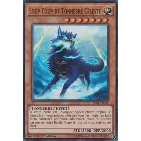 Loup Coup de Tonnerre Célèste SECE-FR036