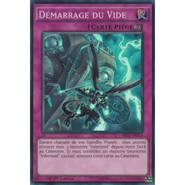 Démarrage du Vide SECE-FR072