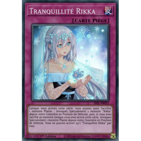 Tranquillité Rikka SESL-FR025