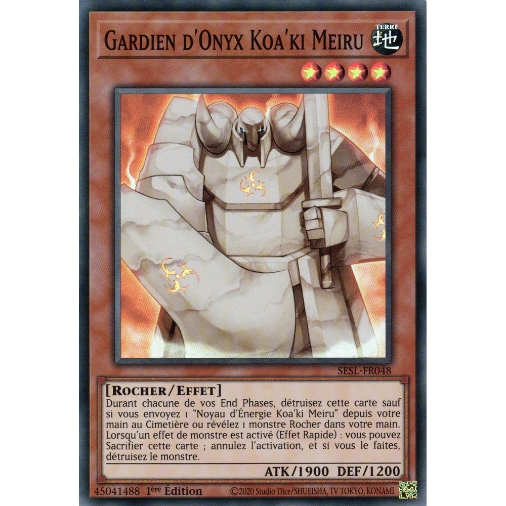 Gardien d'Onyx Koa'ki Meiru SESL-FR048