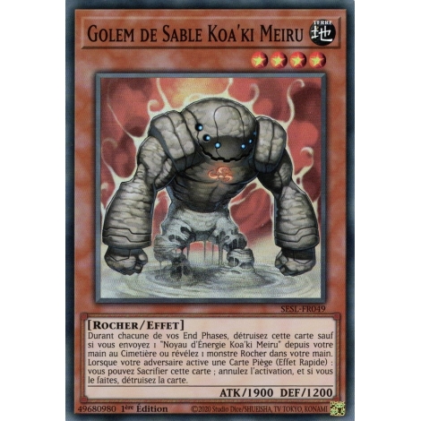 Golem de Sable Koa'ki Meiru SESL-FR049