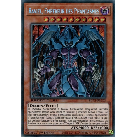 Raviel Empereur des Phantasmes SGX3-FRG03
