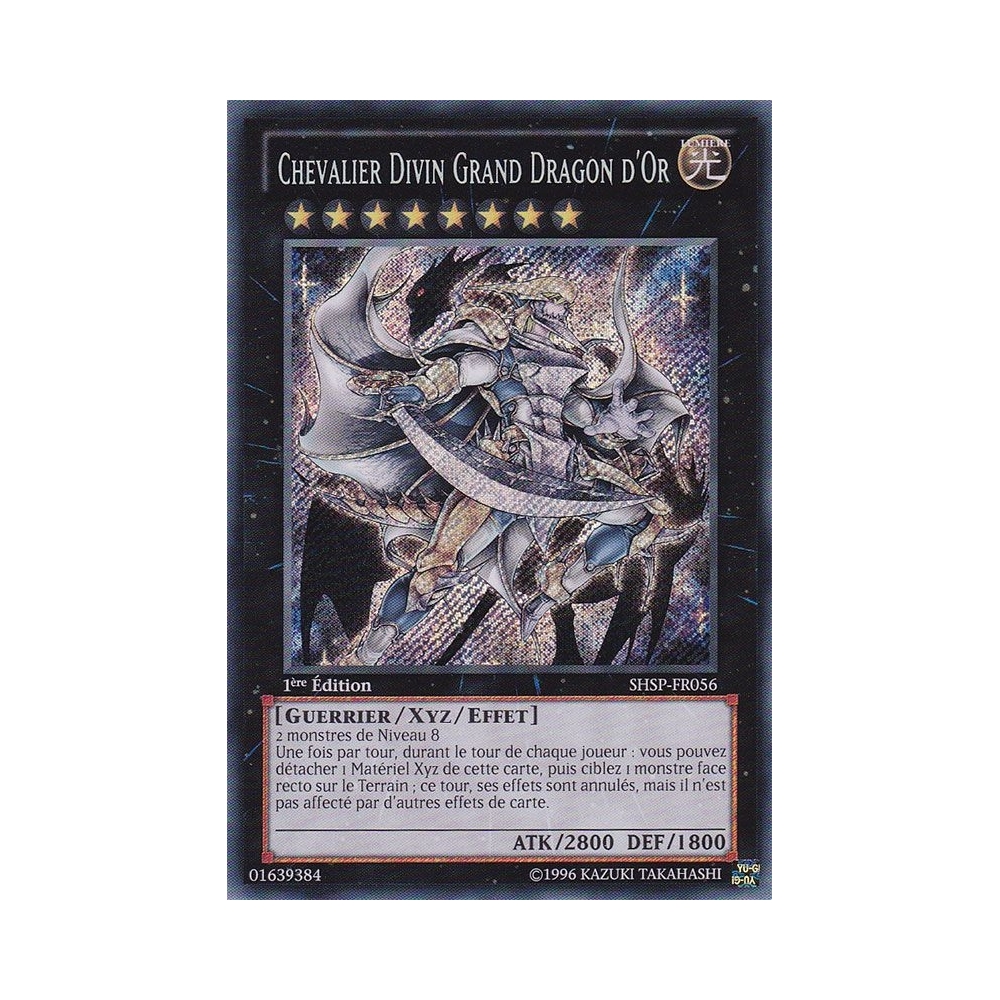 Chevalier Divin Grand Dragon d'Or SHSP-FR056